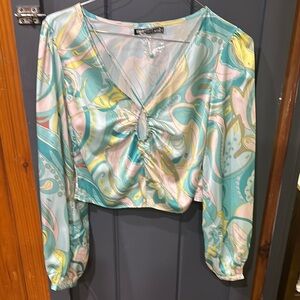 Stylish Women's Top in Multicolor by Abrand